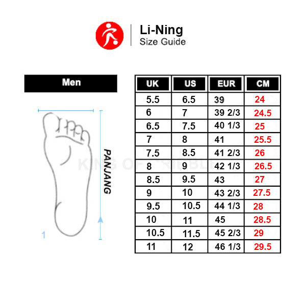 KING OF DRIBBLE Sepatu Badminton/Bulu Tangkis Li-ning Ranger Lite Se II AYTT019-3 Original
