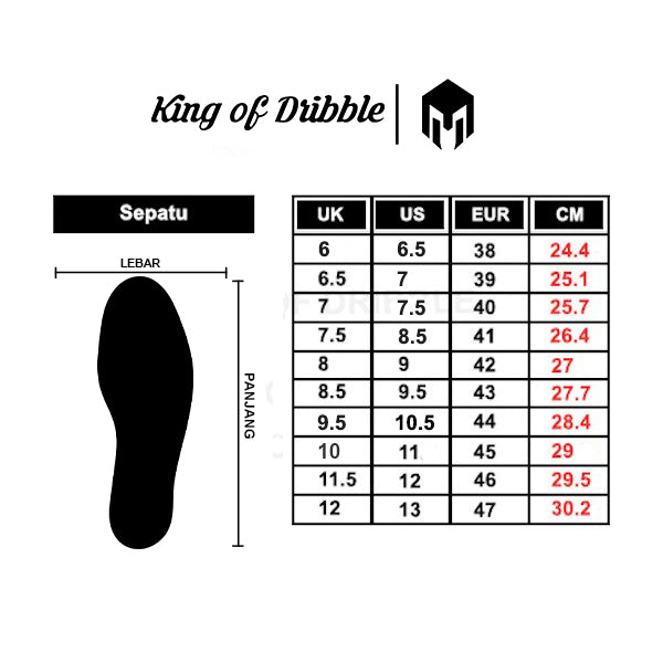 KING OF DRIBBLE Sepatu Mini Soccer Mills Voltasala Alvez TF 9005601 Original