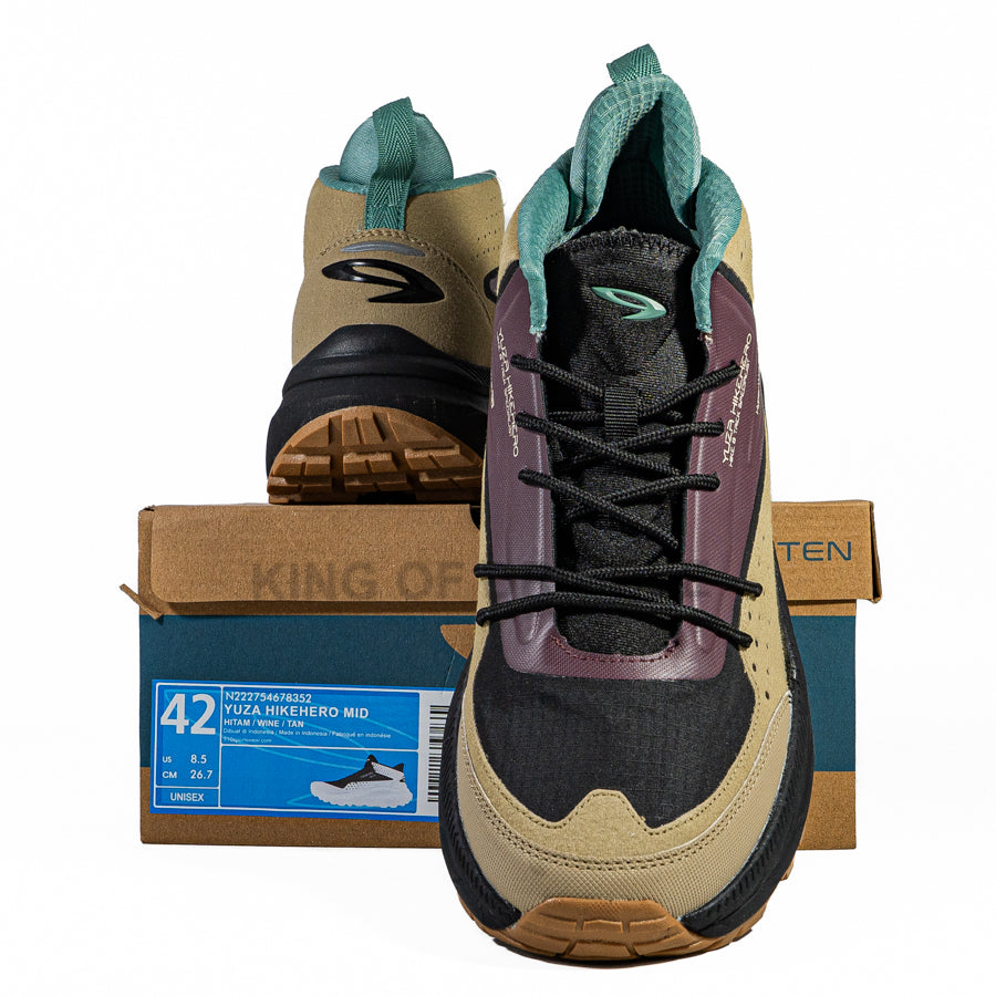 KING OF DRIBBLE Sepatu Trail 910 Nineten Yuza Hikehero Mid N222754678352 Original