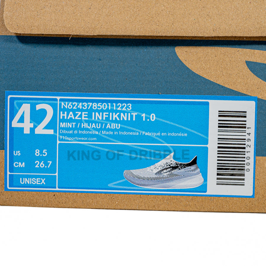KING OF DRIBBLE Sepatu Running/Lari 910 Nineten Haze Infiknit 1.0 N6243785011223 Original