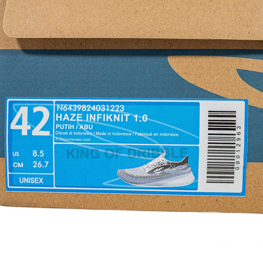 KING OF DRIBBLE Sepatu Running/Lari 910 Nineten Haze Infiknit 1.0 N6439824031223 Original