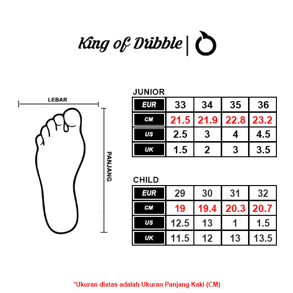 KING OF DRIBBLE Sepatu Bola Anak Ortuseight Catalyst Liberte V5 FG CH 11010755 Original