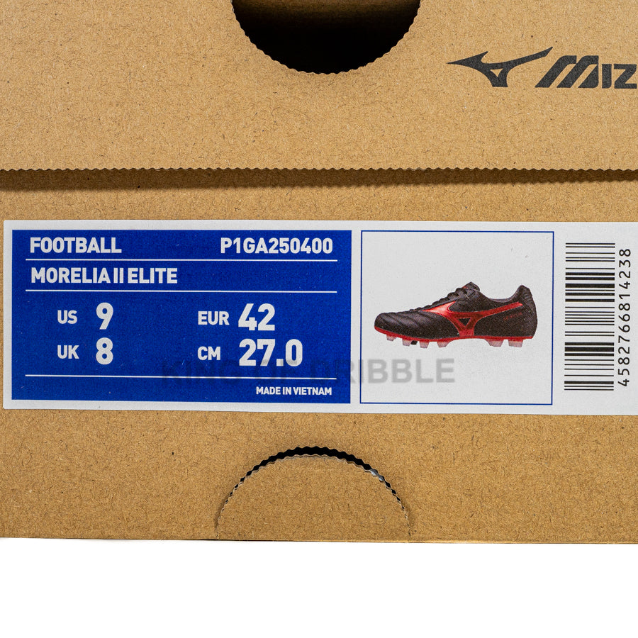 KING OF DRIBBLE Sepatu Bola Mizuno Morelia II Elite P1GA250400 Original