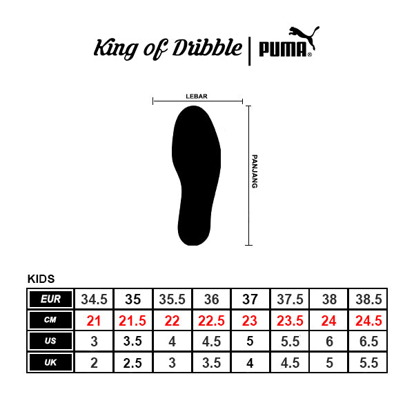 KING OF DRIBBLE Sepatu Bola Anak Puma Ultra 5 Play FG/AG JR 107695-03 Original