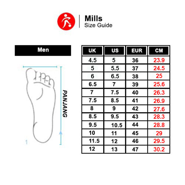 Sepatu Running/Lari Mills Dexter 9701802 Original BNIB