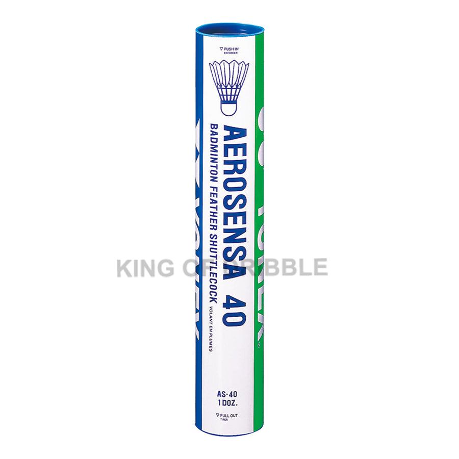 KING OF DRIBBLE Kok Badminton/Bulu Tangkis Yonex Shuttlecock Aerosensa 40 AS-40 Original