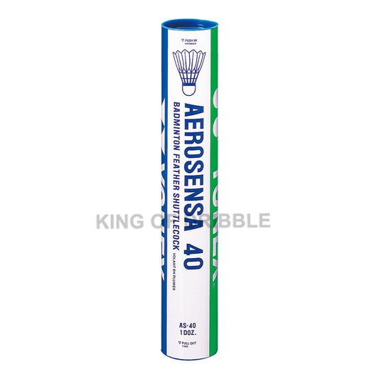 KING OF DRIBBLE Kok Badminton/Bulu Tangkis Yonex Shuttlecock Aerosensa 40 AS-40 Original