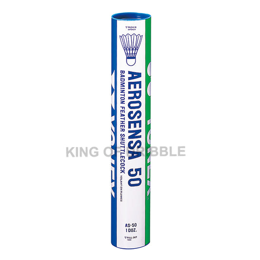 KING OF DRIBBLE Kok Badminton/Bulu Tangkis Yonex Shuttlecock Aerosensa 50 AS-50 Original