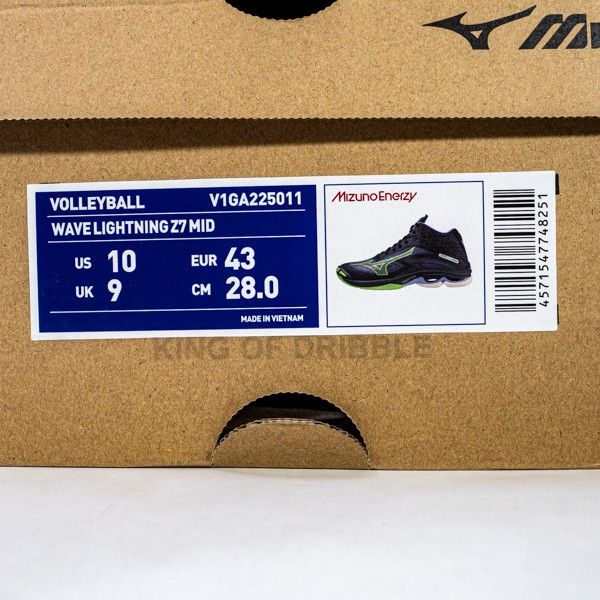 Sepatu Volley Mizuno Wave Lightning Z7 MID V1GA225011 Original BNIB