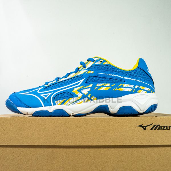 KING OF DRIBBLE Sepatu Volley Mizuno Wave Thunderstorm V1GA222147 Original