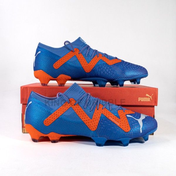 KING OF DRIBBLE Sepatu Bola Puma Future Ultimate Low FG/AG 107169-01 Original
