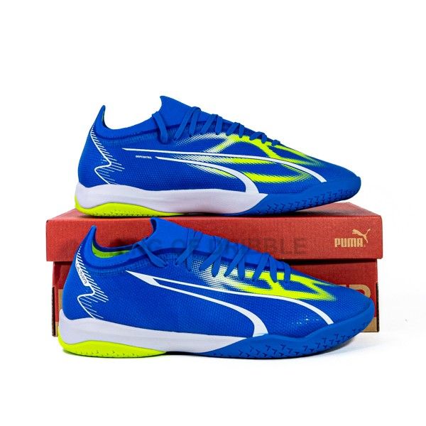 KING OF DRIBBLE Sepatu Futsal Puma Ultra Match IT 107522-03 Original