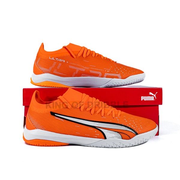 KING OF DRIBBLE Sepatu Futsal Puma Ultra Match IT Ultra 107221-01 Original