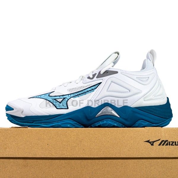 KING OF DRIBBLE Sepatu Volley Mizuno Wave Momentum 3 V1GA231221 Original