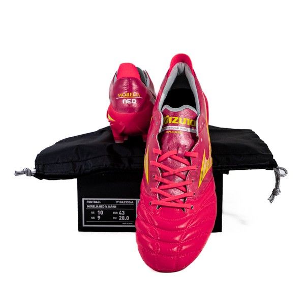 KING OF DRIBBLE Sepatu Bola Mizuno Morelia Neo IV Japan P1GA233064 Original