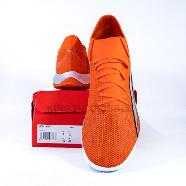 KING OF DRIBBLE Sepatu Futsal Puma Ultra Match IT Ultra 107221-01 Original