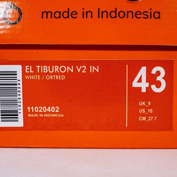 Sepatu Futsal Ortuseight El Tiburon V2 IN 11020402 Original BNIB