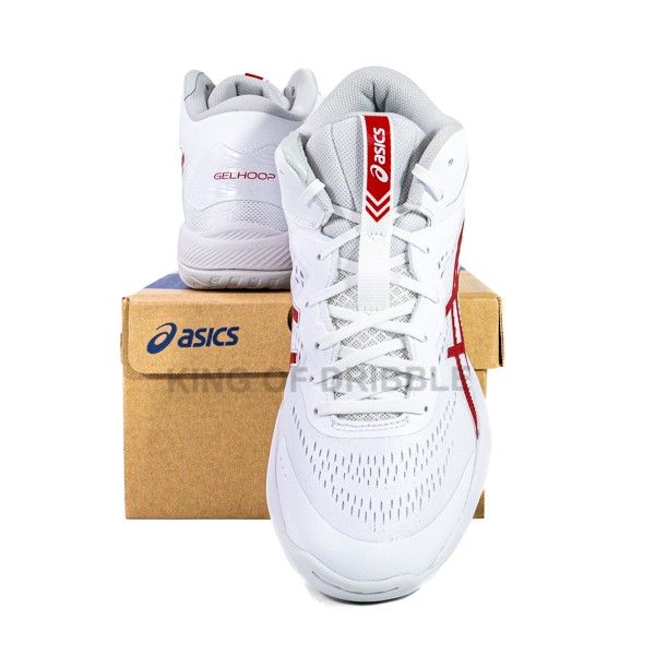 KING OF DRIBBLE Sepatu Volley Asics Gelhoop V15 1063A063-104 Original
