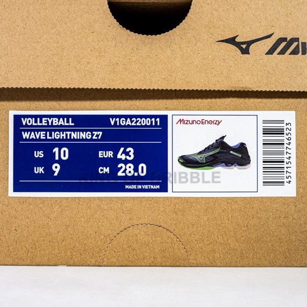 Sepatu Volley Mizuno Wave Lightning Z7 V1GA220011 Original BNIB