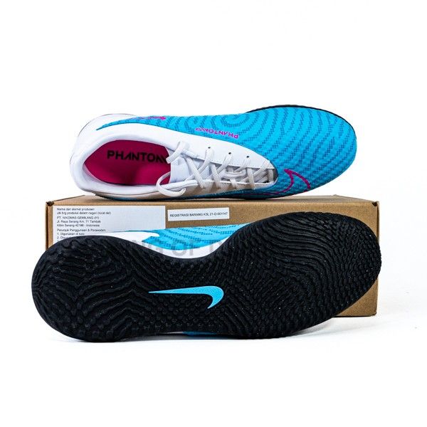 KING OF DRIBBLE Sepatu Futsal Nike Phantom GX Academy IC DD9475-446 Original BNIB