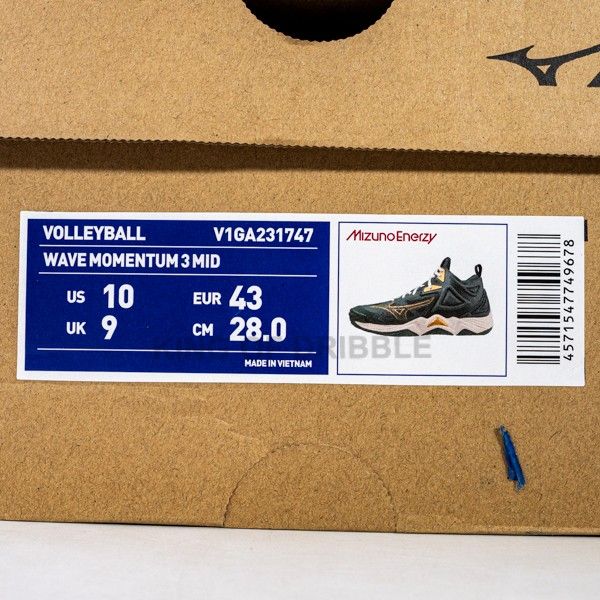 Sepatu Volley Mizuno Wave Momentum 3 MID V1GA231747 Original BNIB