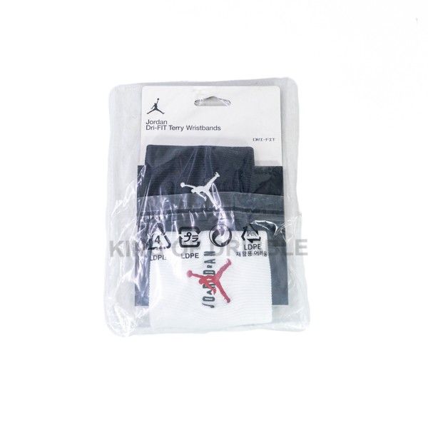 KING OF DRIBBLE Wristbands Nike Jordan Jumpman Terry 2 PK J.100.7579.068.OS Original