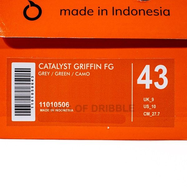 KING OF DRIBBLE Sepatu Bola Ortuseight Catalyst Griffin FG 11010506 Original
