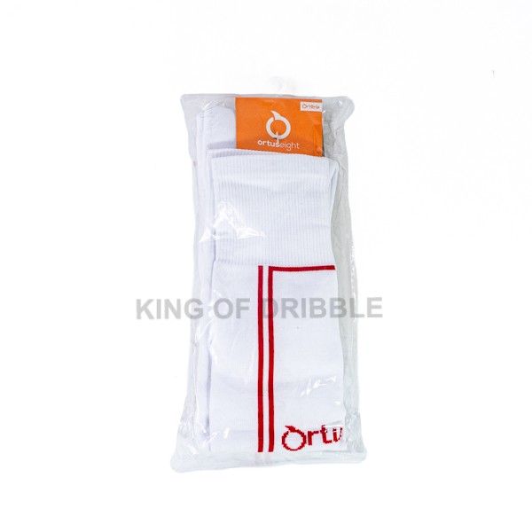 KING OF DRIBBLE Kaos kaki Futsal/Bola Ortus Eight Helios FB Socks White Ortred 27010001 Original