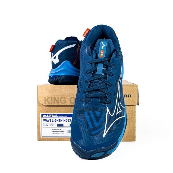 KING OF DRIBBLE Sepatu Volley Mizuno Wave Lightning Z7 V1GA220021 Original