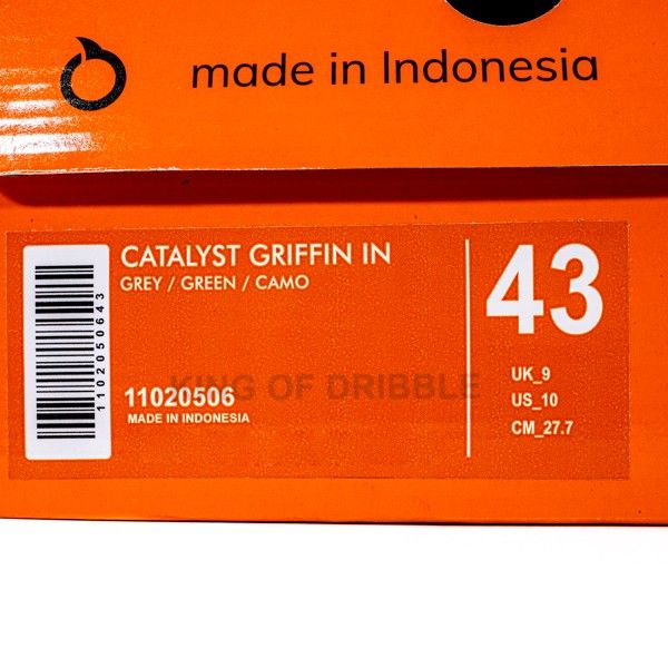 KING OF DRIBBLE Sepatu Futsal Ortuseight Catalyst Griffin IN 11020506 Original