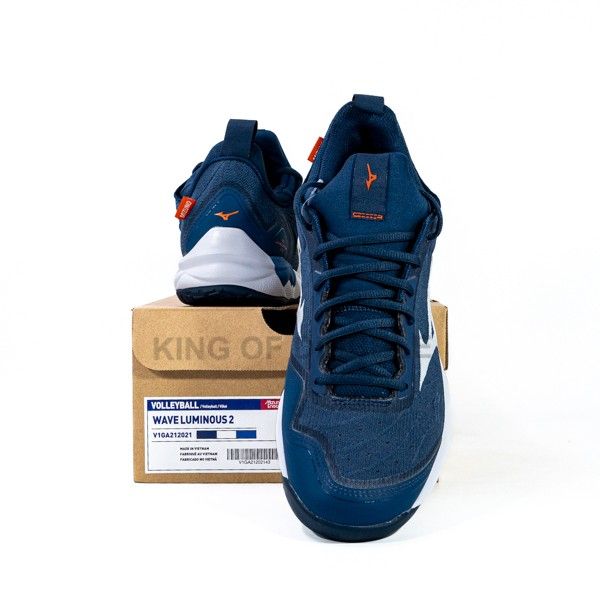 KING OF DRIBBLE Sepatu Volley Mizuno Wave Luminous 2 V1GA212021 Original