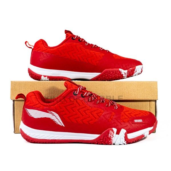 KING OF DRIBBLE Sepatu Badminton/Bulu Tangkis Li-ning Saga Lite 6 AYTS087-1 Original BNIB