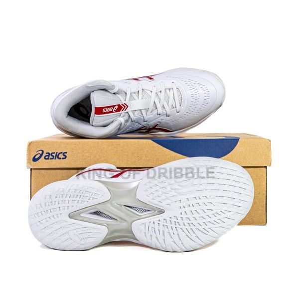 KING OF DRIBBLE Sepatu Volley Asics Gelhoop V15 1063A063-104 Original