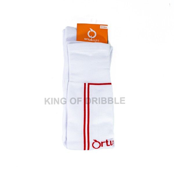 KING OF DRIBBLE Kaos kaki Futsal/Bola Ortus Eight Helios FB Socks White Ortred 27010001 Original