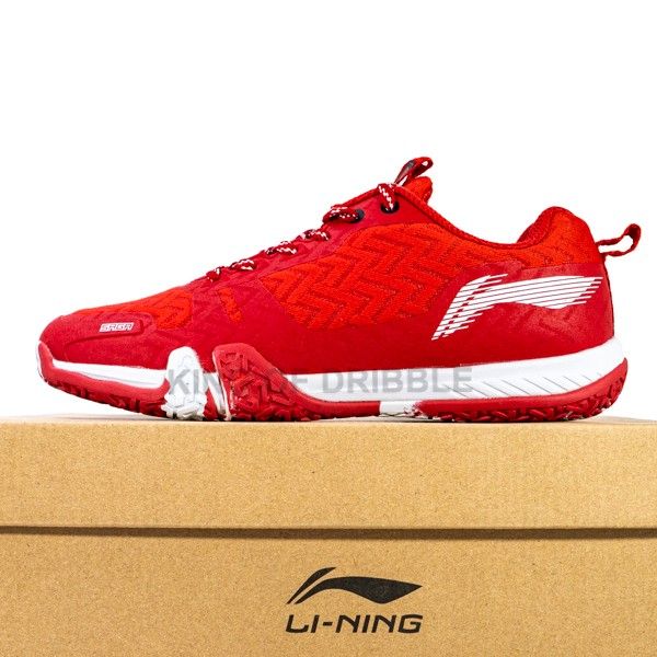 KING OF DRIBBLE Sepatu Badminton/Bulu Tangkis Li-ning Saga Lite 6 AYTS087-1 Original BNIB