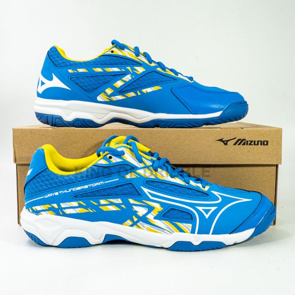 KING OF DRIBBLE Sepatu Volley Mizuno Wave Thunderstorm V1GA222147 Original
