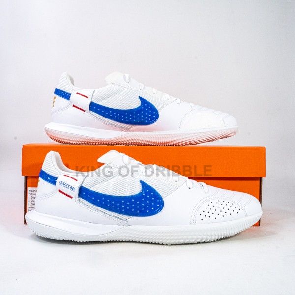 KING OF DRIBBLE Sepatu Futsal Nike Streetgato White DC8466-146 Original