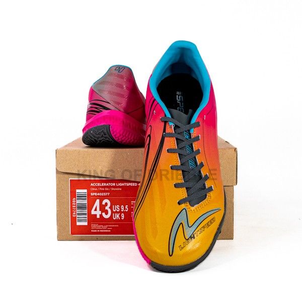 KING OF DRIBBLE Sepatu Futsal Specs Acc Lightspeed 4 Pro IN 402377 Original
