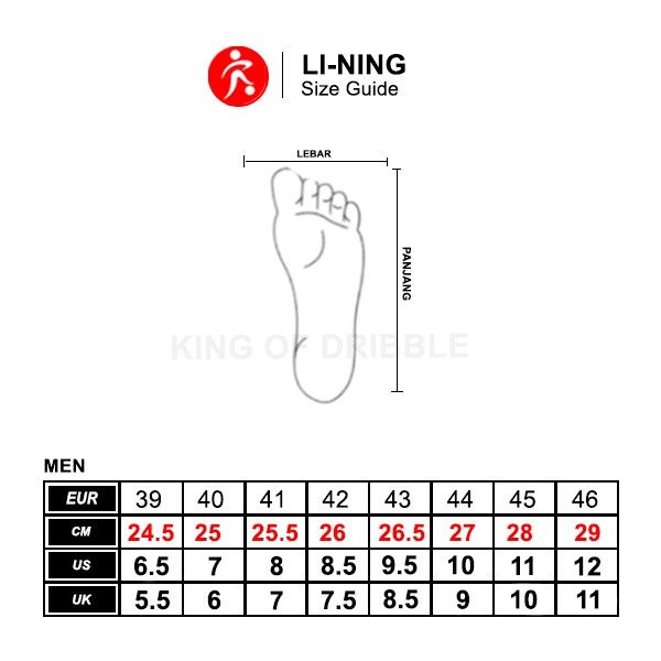 KING OF DRIBBLE Sepatu Badminton/Bulu Tangkis Li-ning Ranger Lite Z2 AYTT047-3 Original