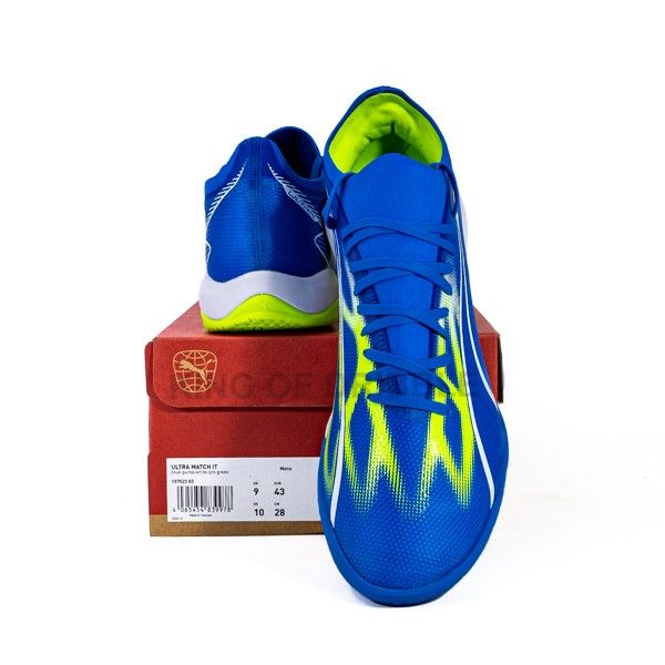 KING OF DRIBBLE Sepatu Futsal Puma Ultra Match IT 107522-03 Original