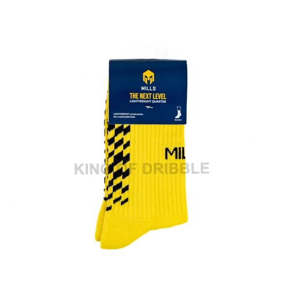 KING OF DRIBBLE Kaos Kaki Mills Quarter Anti Slip Socks A1 2010 Original