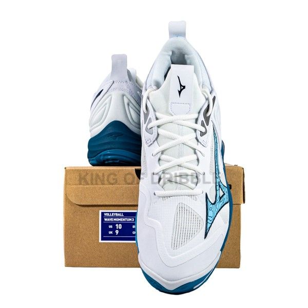 KING OF DRIBBLE Sepatu Volley Mizuno Wave Momentum 3 V1GA231221 Original