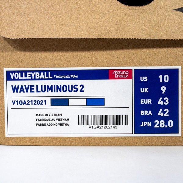 KING OF DRIBBLE Sepatu Volley Mizuno Wave Luminous 2 V1GA212021 Original