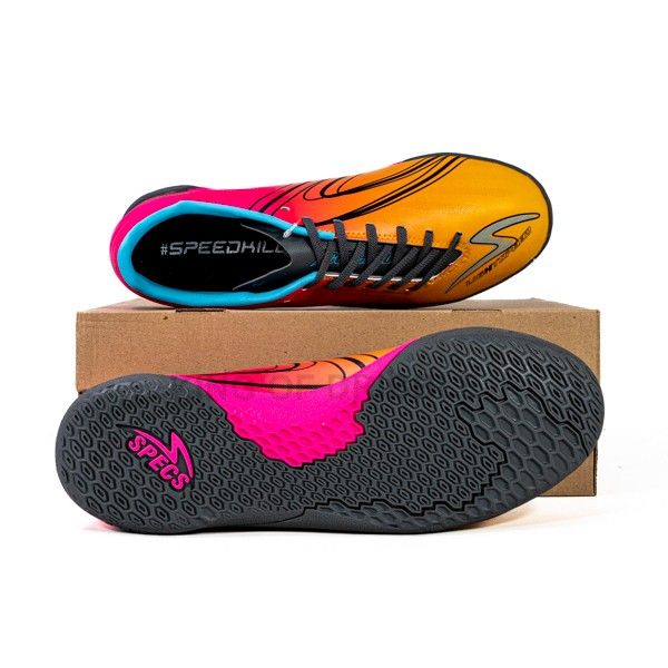 KING OF DRIBBLE Sepatu Futsal Specs Acc Lightspeed 4 Core IN 402357 Original