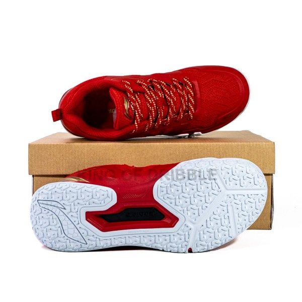 KING OF DRIBBLE Sepatu Badminton/Bulu Tangkis Li-Ning Saga Lite 7 AYTS089-2 Original