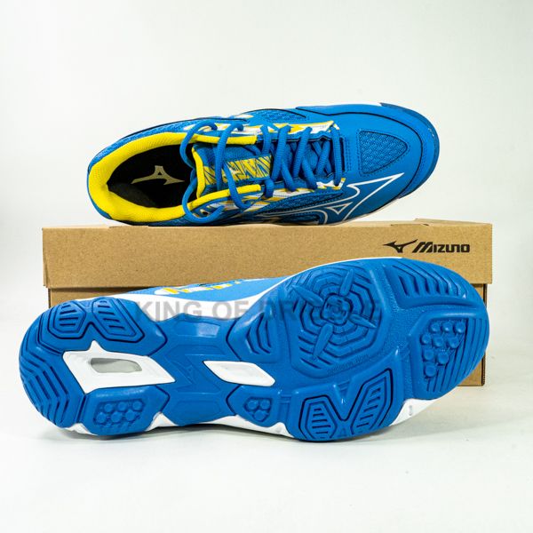 KING OF DRIBBLE Sepatu Volley Mizuno Wave Thunderstorm V1GA222147 Original