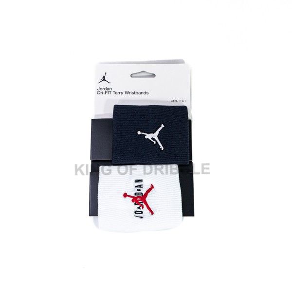 KING OF DRIBBLE Wristbands Nike Jordan Jumpman Terry 2 PK J.100.7579.068.OS Original