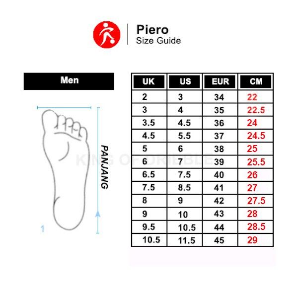 KING OF DRIBBLE Sepatu Casual Piero Jogger 210000087 Original