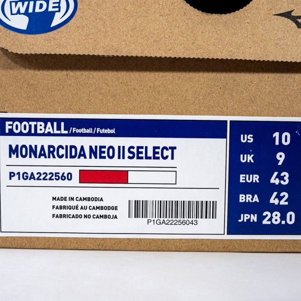 KING OF DRIBBLE Sepatu Bola Mizuno Monarcida Neo II Select P1GA222560 Original