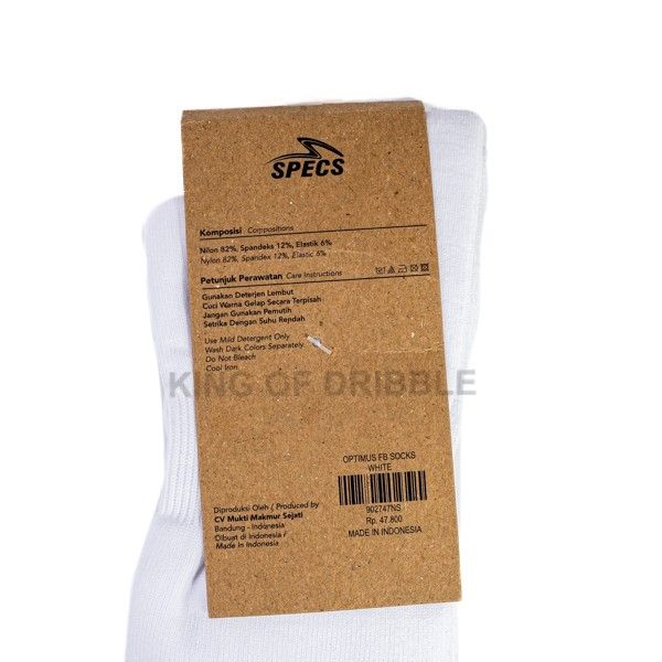 KING OF DRIBBLE Kaos Kaki Futsal/Bola Specs Optimus Socks 902747 Original